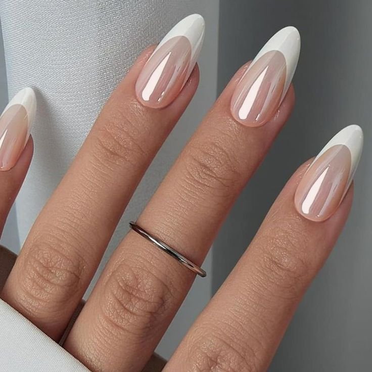 Classic French Reimagined Nail Art