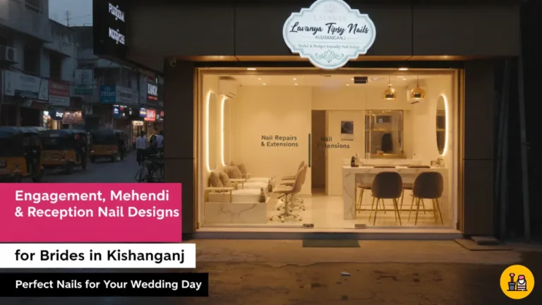 Engagement, Mehendi & Reception Nail Designs for Brides in Kishanganj